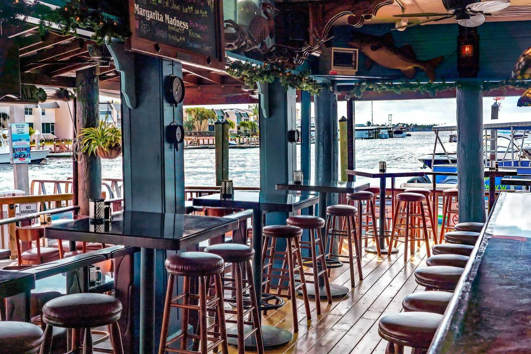 Riverwalk waterfront view